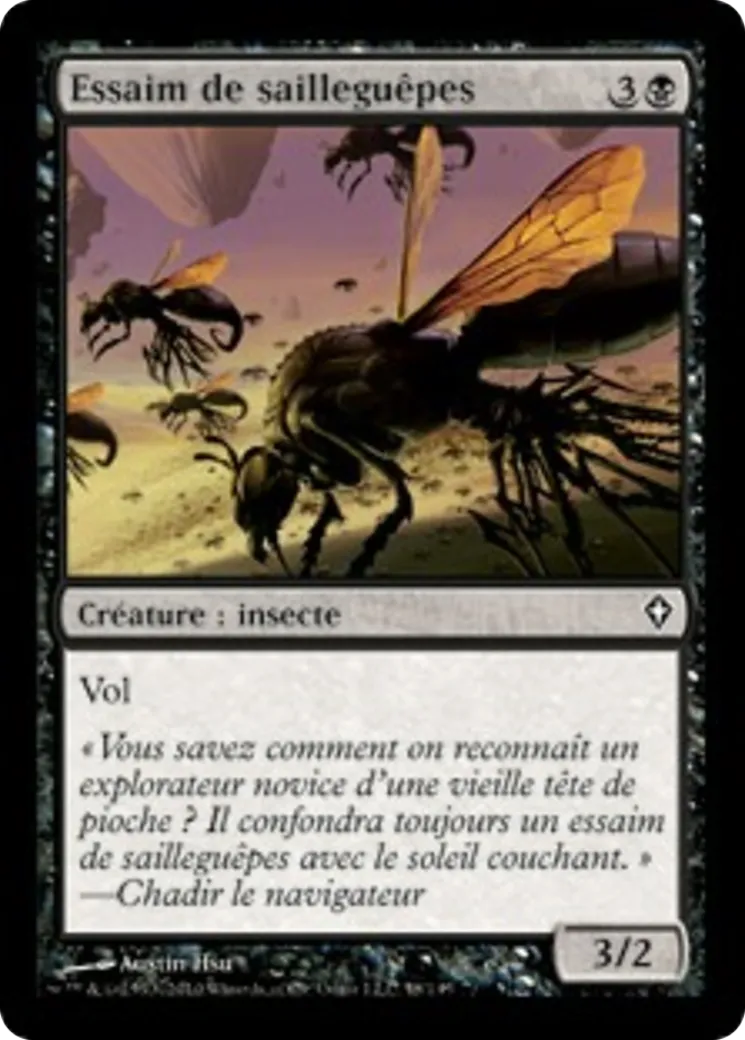 Essaim de sailleguêpes — Worldwake — Magic: The Gathering