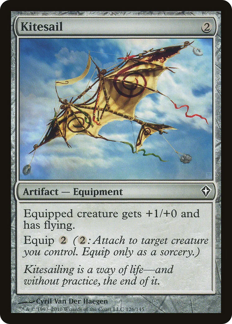 Kitesail — Worldwake — Magic: The Gathering