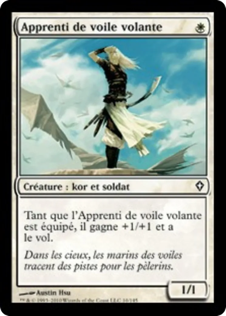 Apprenti de voile volante — Worldwake — Magic: The Gathering