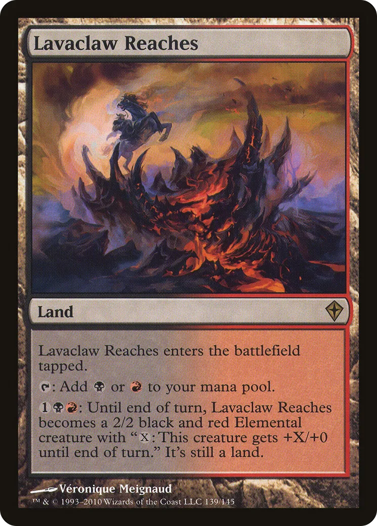 Lavaclaw Reaches — Worldwake — Magic: The Gathering