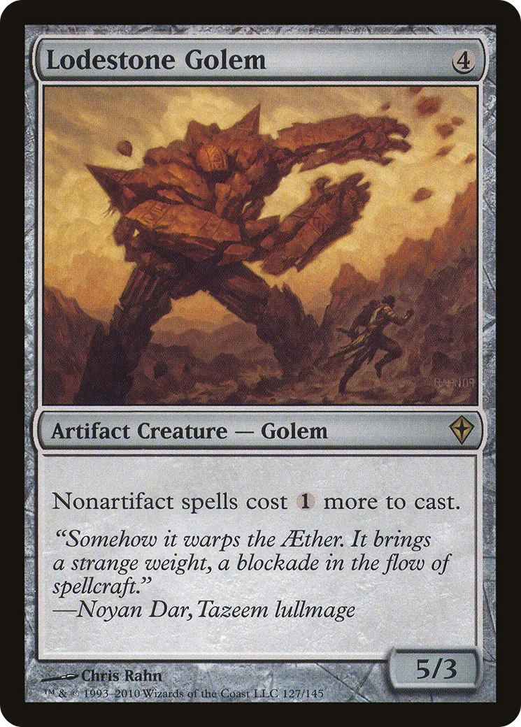 Lodestone Golem — Worldwake — Magic: The Gathering