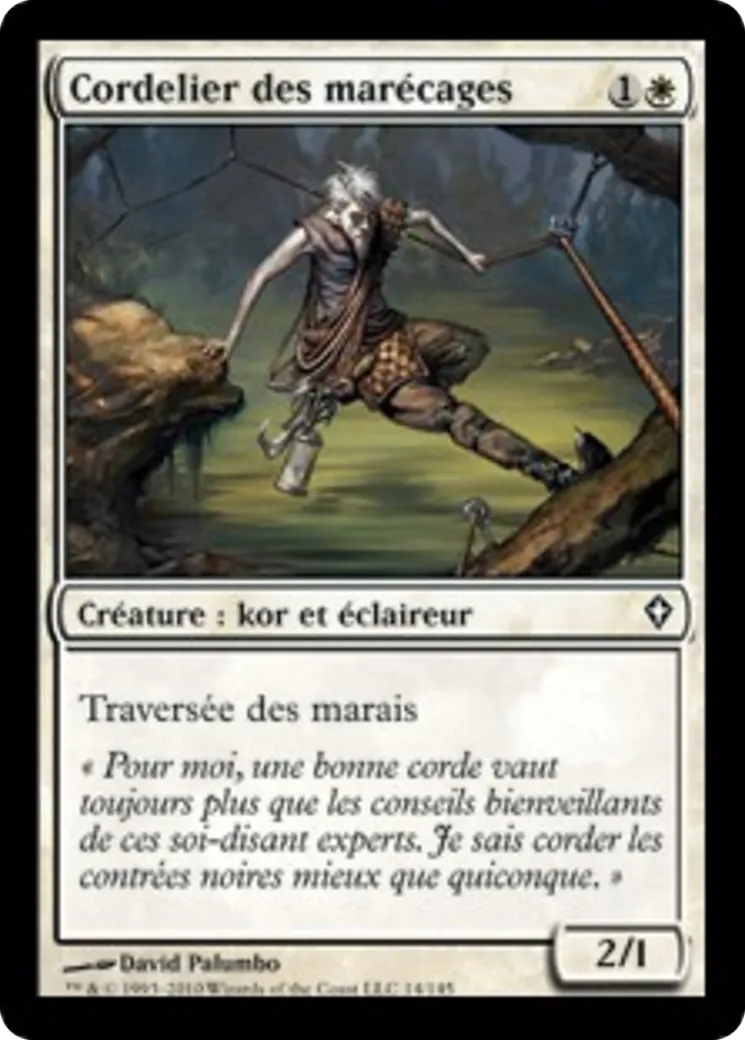 Cordelier des marécages — Worldwake — Magic: The Gathering