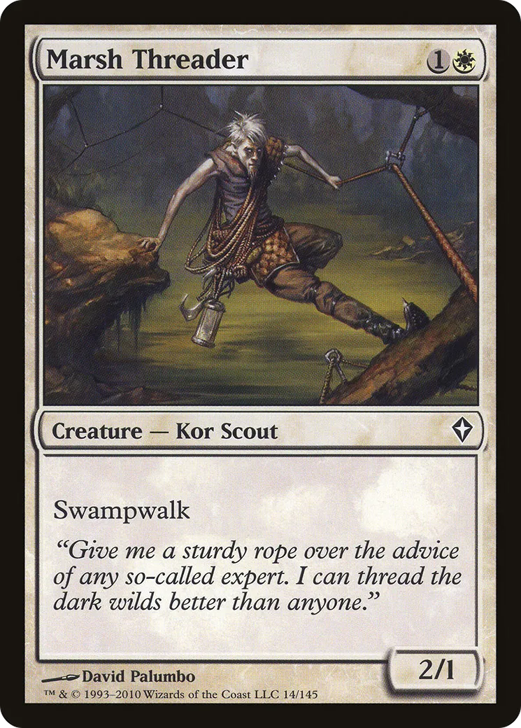 Marsh Threader — Worldwake — Magic: The Gathering