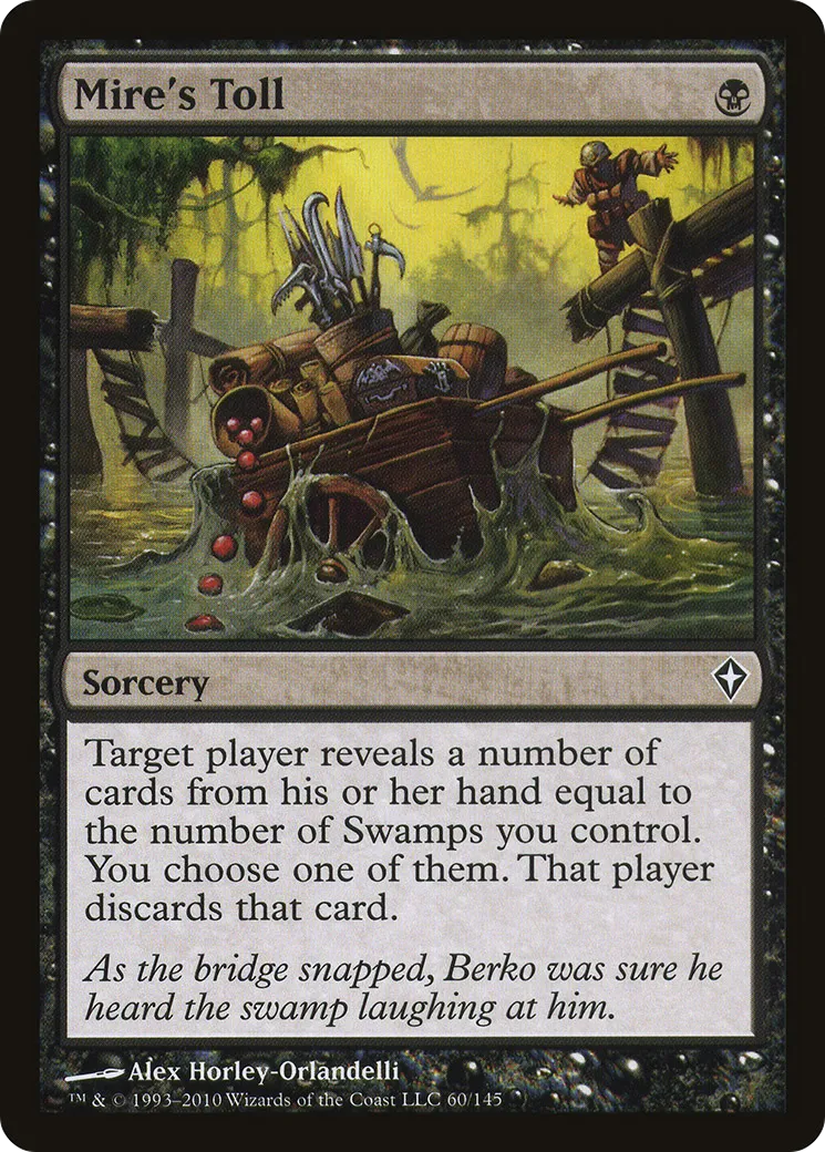 Mire's Toll — Worldwake — Magic: The Gathering