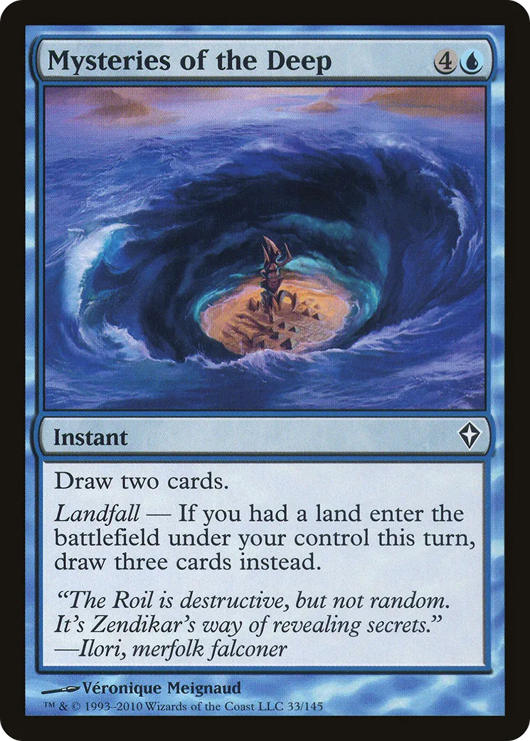 Mysteries of the Deep — Worldwake — Magic: The Gathering