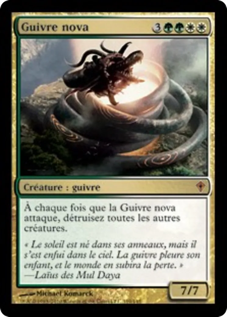 Guivre nova — Worldwake — Magic: The Gathering