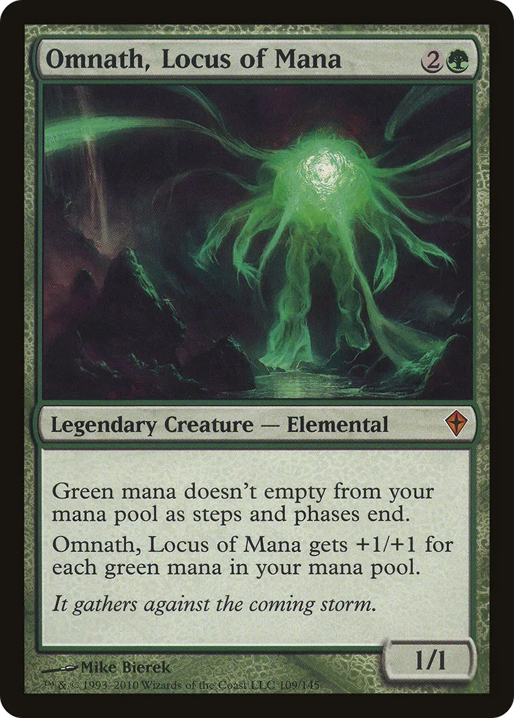 Omnath, Locus of Mana — Worldwake — Magic: The Gathering