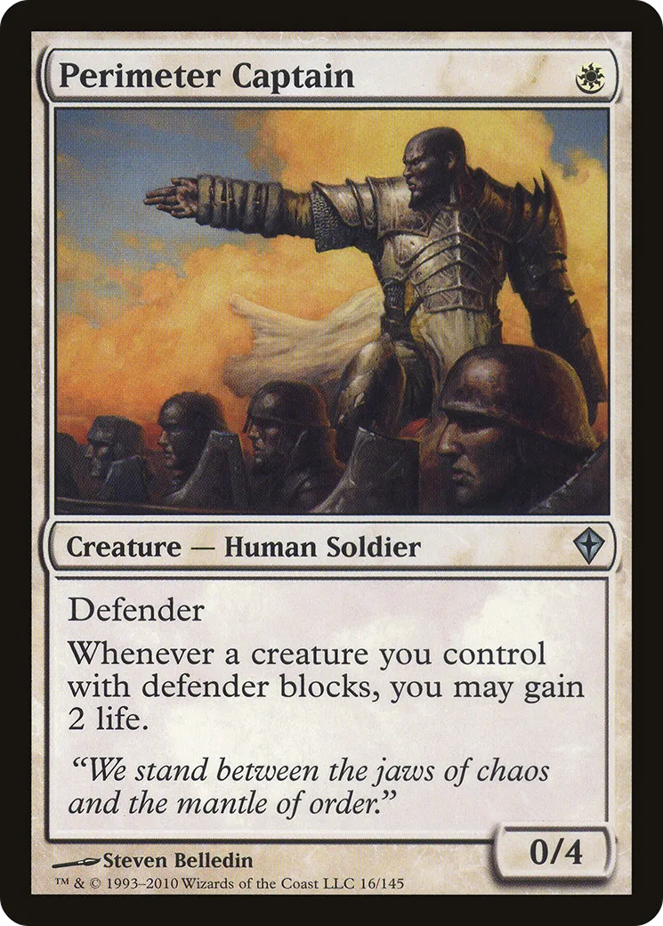Perimeter Captain — Worldwake — Magic: The Gathering
