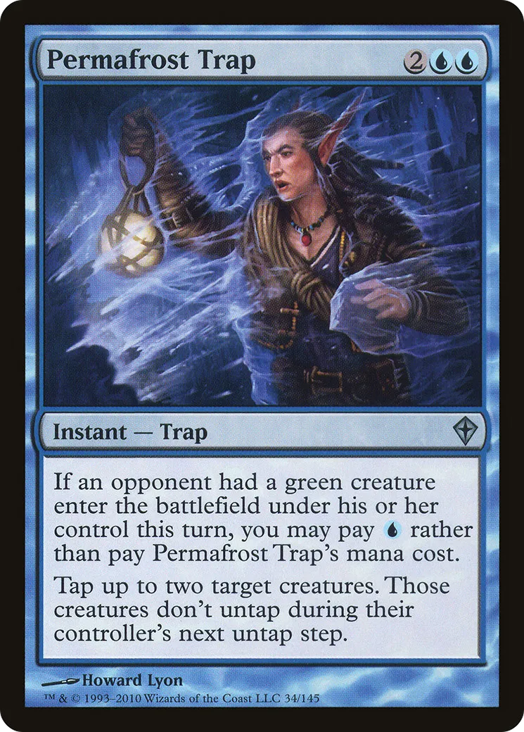 Permafrost Trap — Worldwake — Magic: The Gathering