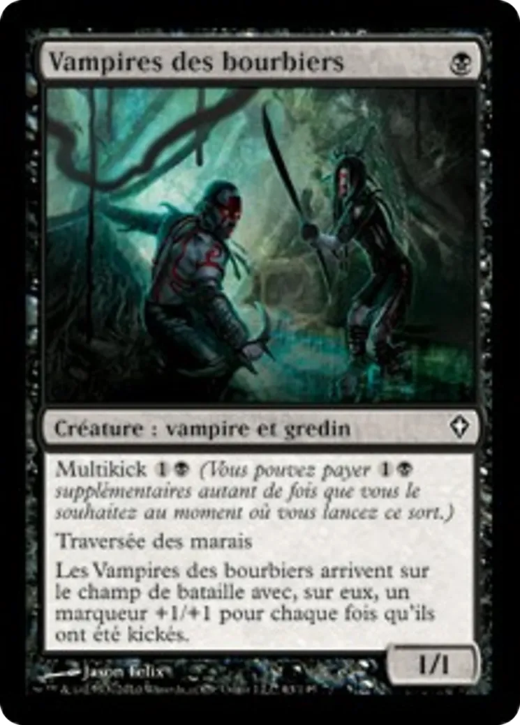 Vampires des bourbiers — Worldwake — Magic: The Gathering