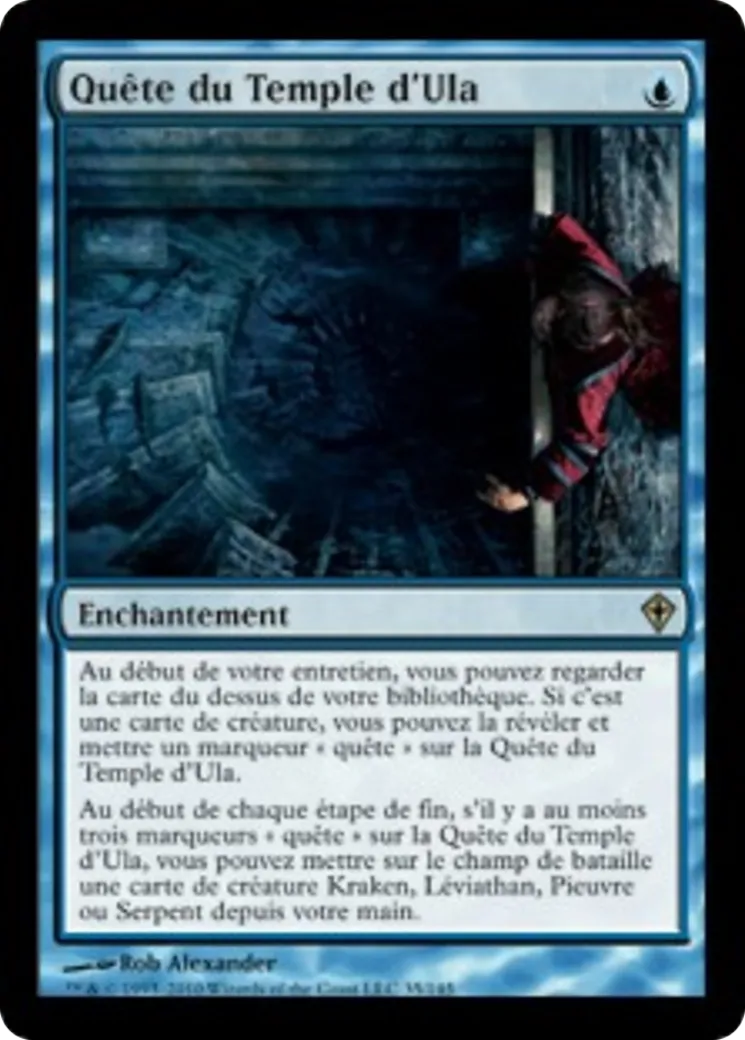 Quête du Temple d'Ula — Worldwake — Magic: The Gathering