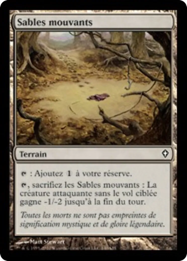 Sables mouvants — Worldwake — Magic: The Gathering