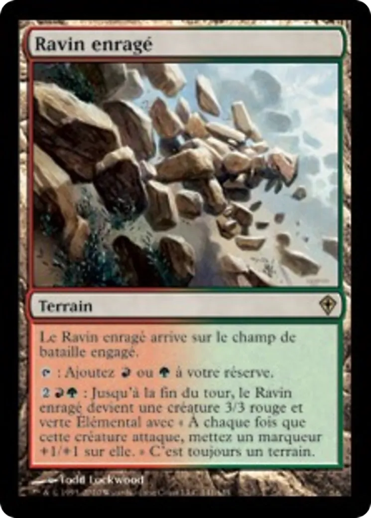 Ravin enragé — Worldwake — Magic: The Gathering