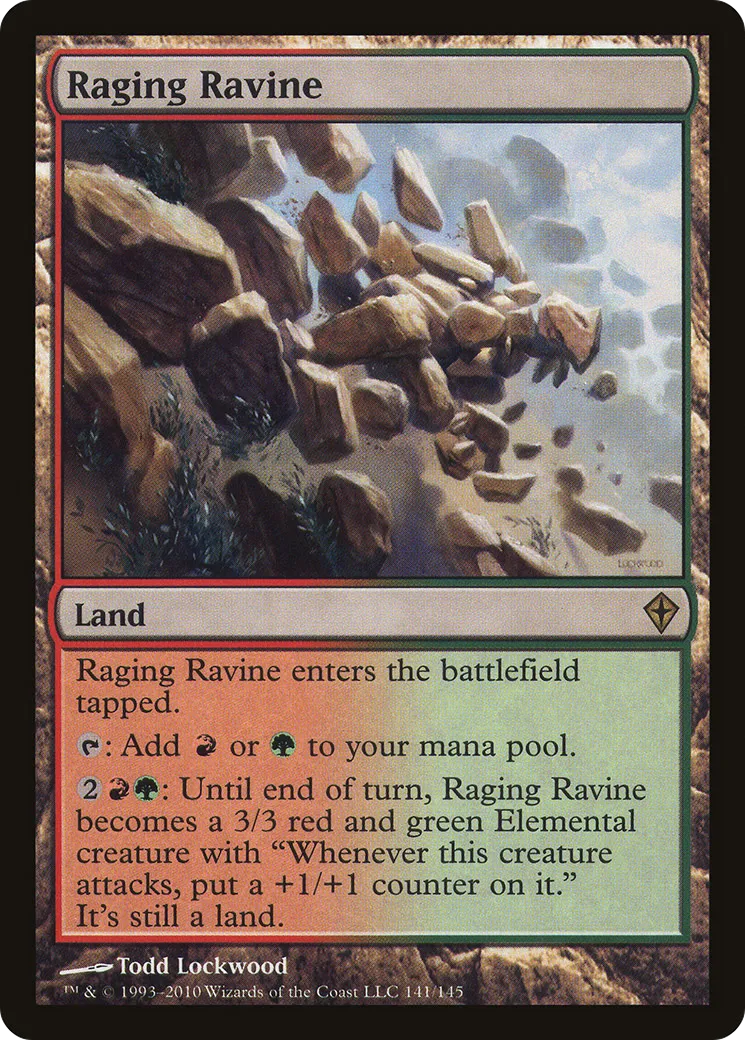 Raging Ravine — Worldwake — Magic: The Gathering