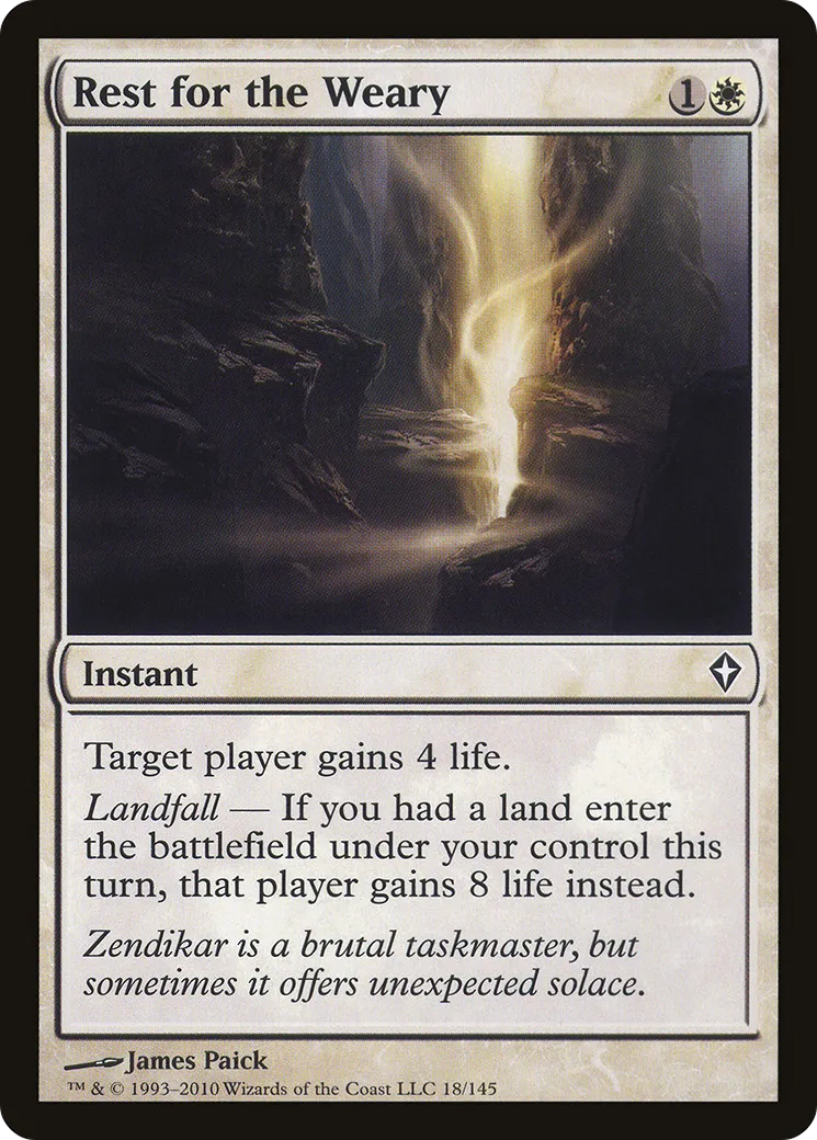 Rest for the Weary — Worldwake — Magic: The Gathering