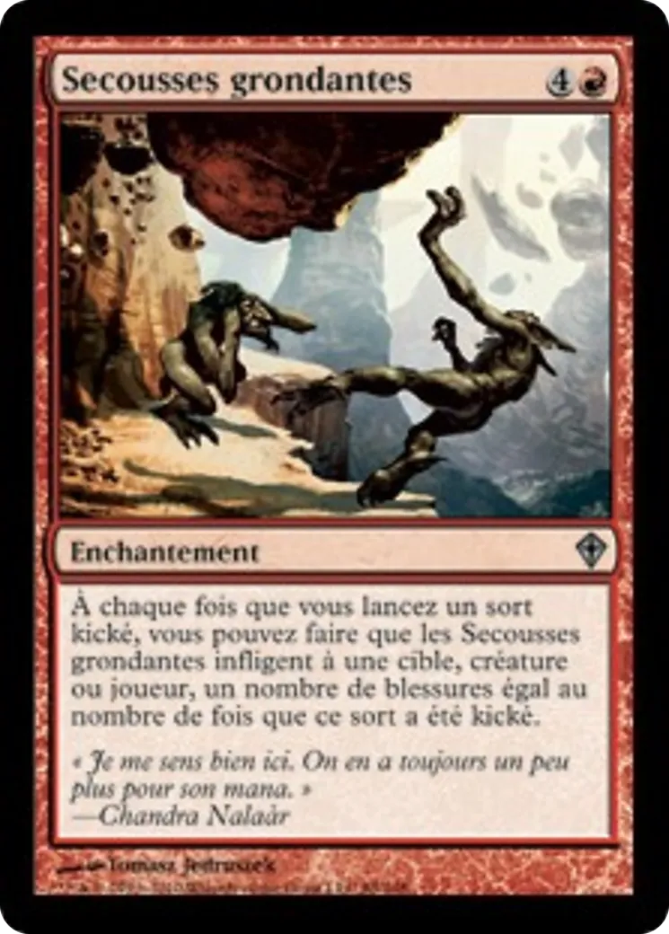 Secousses grondantes — Worldwake — Magic: The Gathering