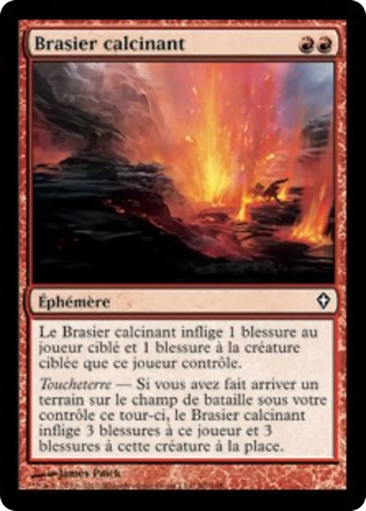 Brasier calcinant — Worldwake — Magic: The Gathering