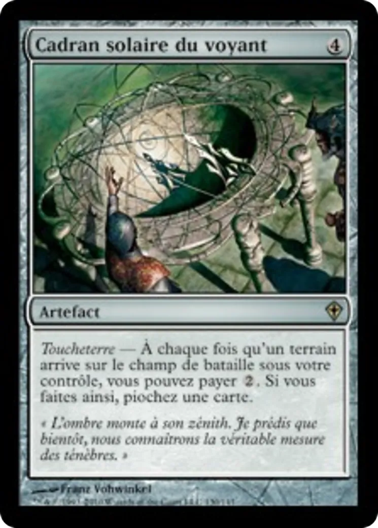 Cadran solaire du voyant — Worldwake — Magic: The Gathering