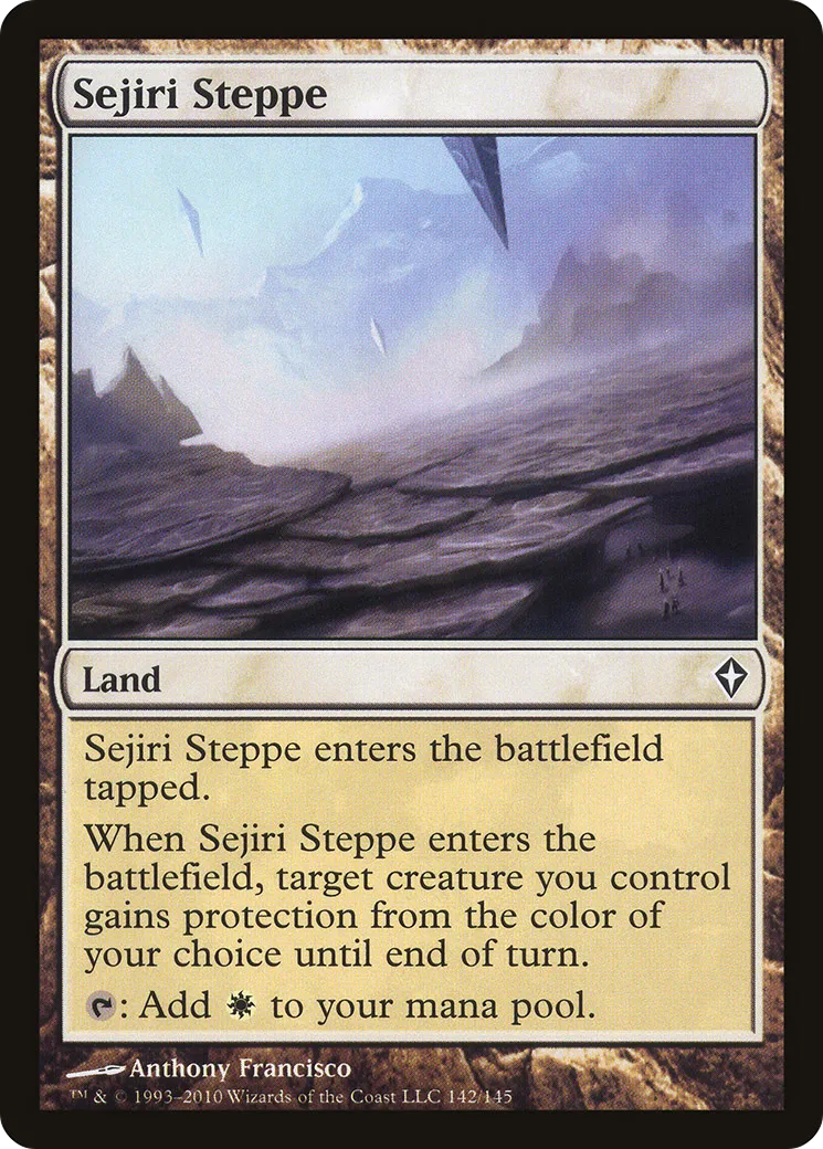 Sejiri Steppe — Worldwake — Magic: The Gathering
