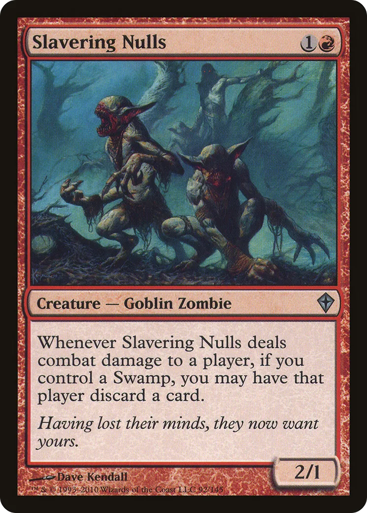Slavering Nulls — Worldwake — Magic: The Gathering