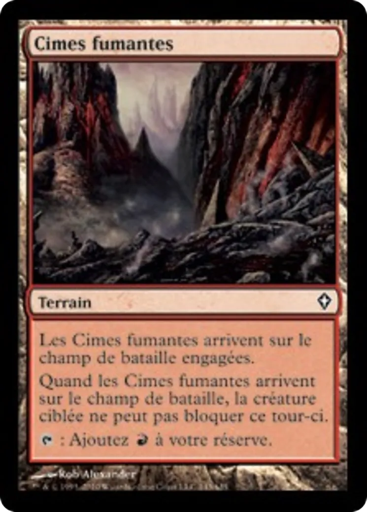 Cimes fumantes — Worldwake — Magic: The Gathering