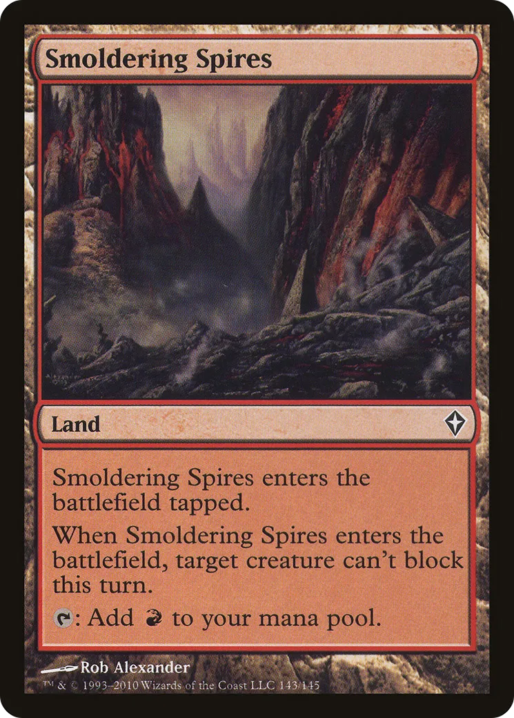Cimes fumantes — Worldwake — Magic: The Gathering