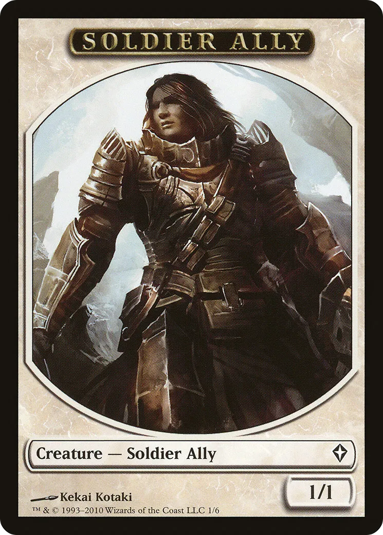 Soldier Ally — Worldwake — Magic: The Gathering