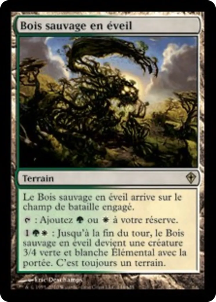 Bois sauvage en éveil — Worldwake — Magic: The Gathering