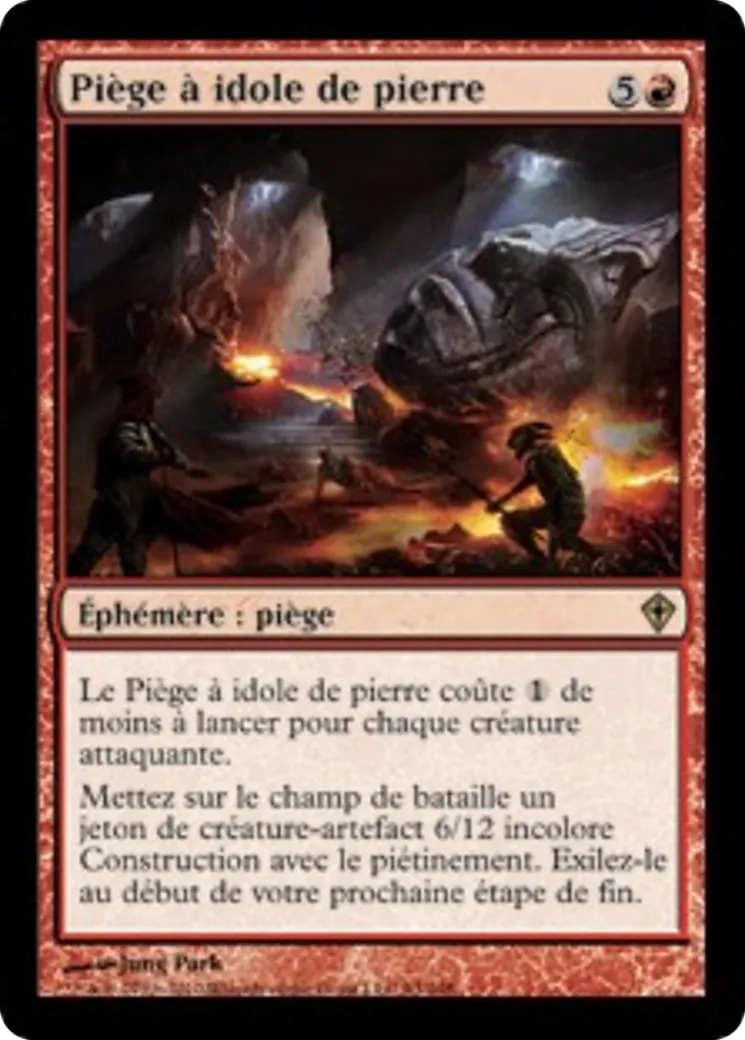 Piège à idole de pierre — Worldwake — Magic: The Gathering