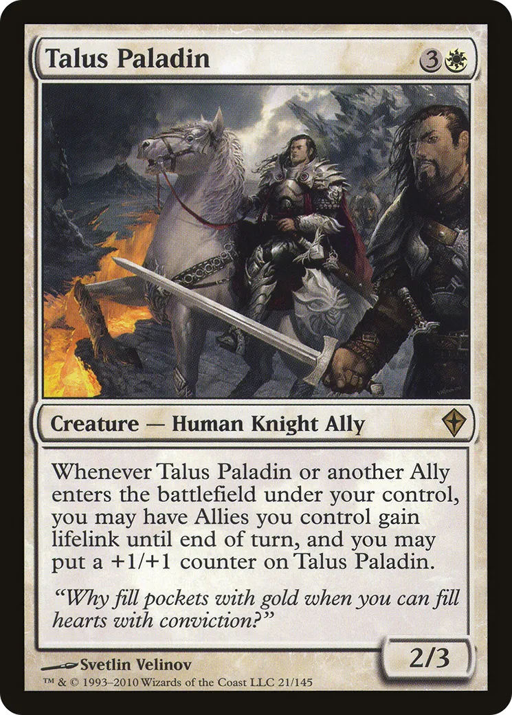 Talus Paladin — Worldwake — Magic: The Gathering