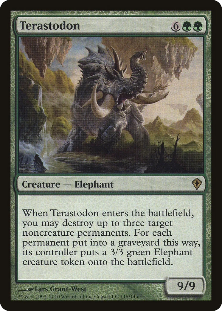 Terastodon — Worldwake — Magic: The Gathering