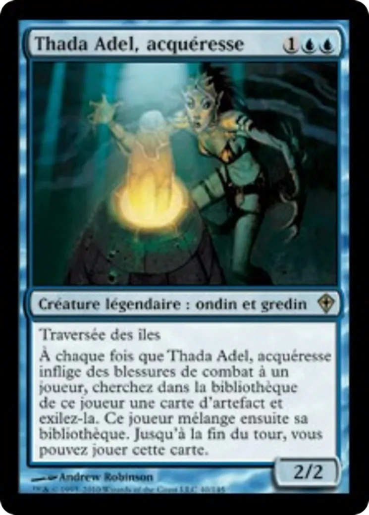 Thada Adel, acquéresse — Worldwake — Magic: The Gathering