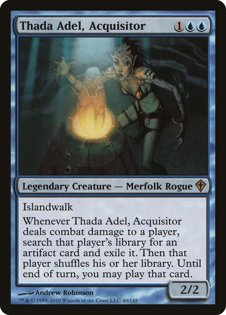 Thada Adel, Acquisitor — Worldwake — Magic: The Gathering