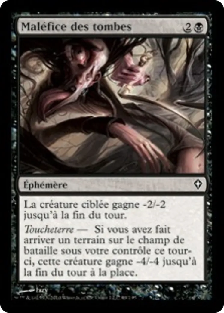 Maléfice des tombes — Worldwake — Magic: The Gathering