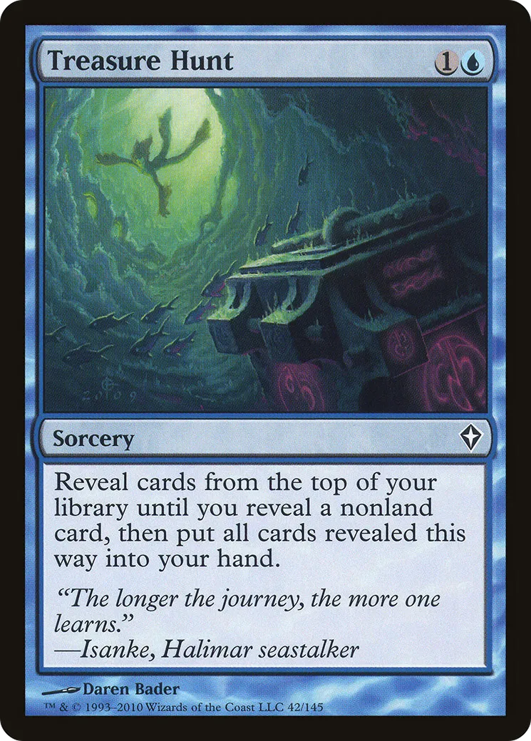 Treasure Hunt — Worldwake — Magic: The Gathering