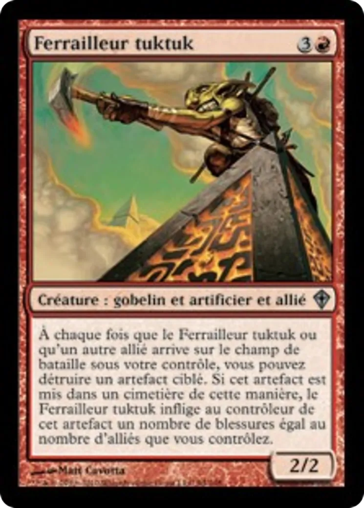 Ferrailleur tuktuk — Worldwake — Magic: The Gathering
