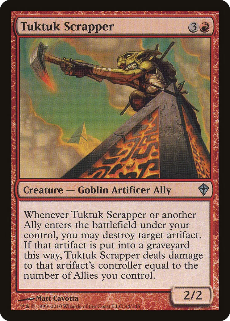 Tuktuk Scrapper — Worldwake — Magic: The Gathering