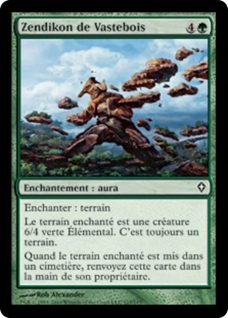 Zendikon de Vastebois — Worldwake — Magic: The Gathering