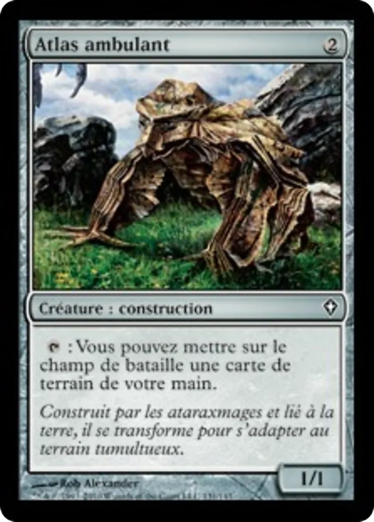 Atlas ambulant — Worldwake — Magic: The Gathering