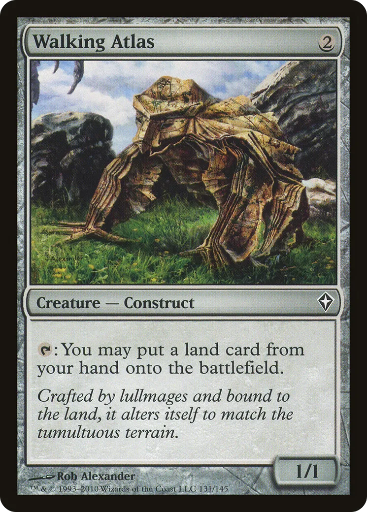 Atlas ambulant — Worldwake — Magic: The Gathering