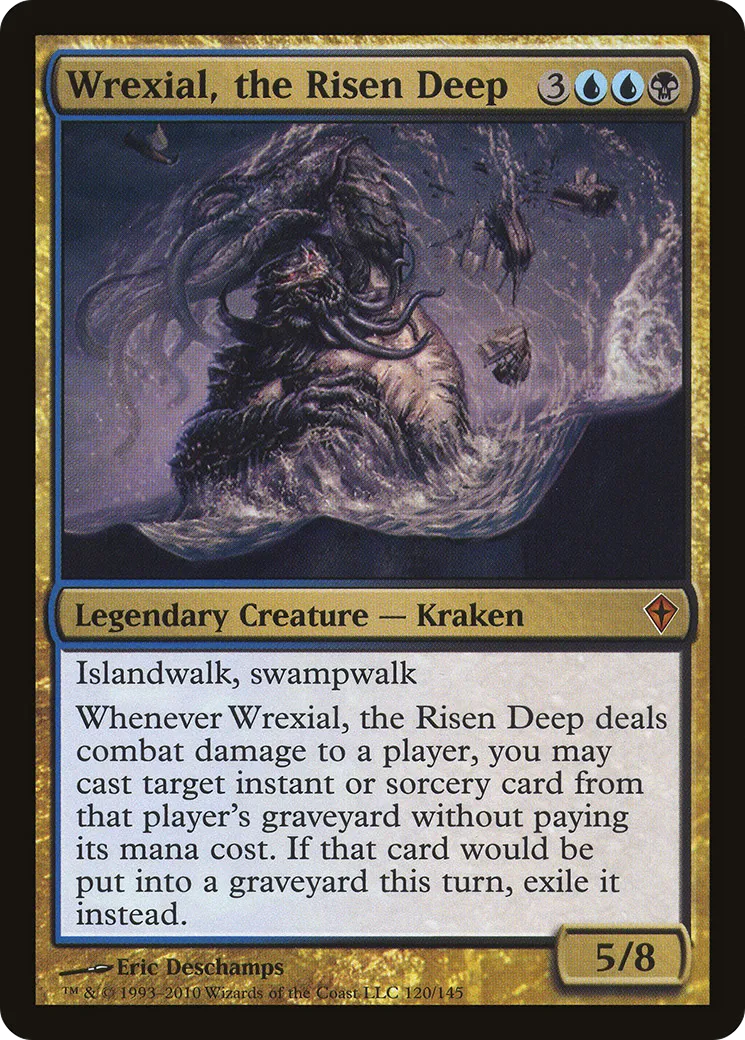 Wrexial, the Risen Deep — Worldwake — Magic: The Gathering