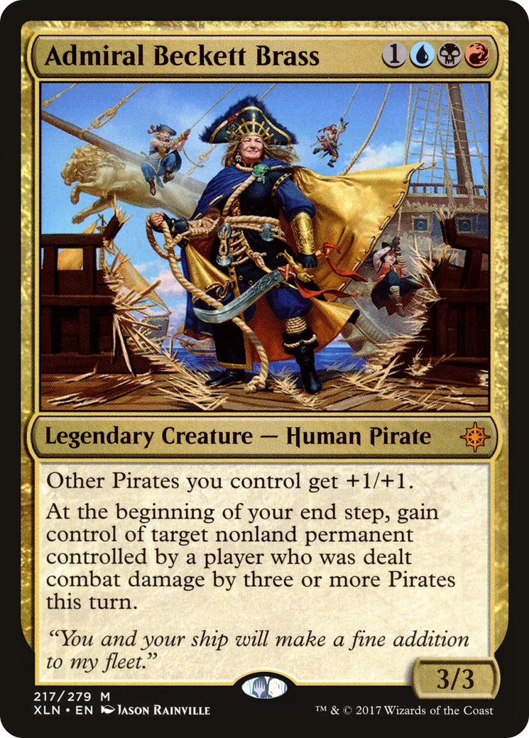Amirale Beckett Hardiesce — Ixalan — Magic: The Gathering