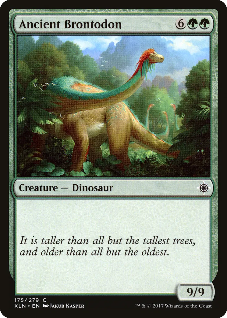 Ancient Brontodon — Ixalan — Magic: The Gathering
