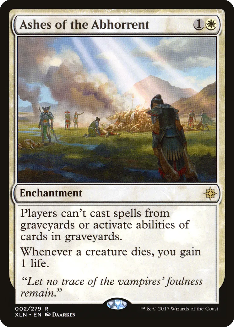 Cendres des abjects — Ixalan — Magic: The Gathering