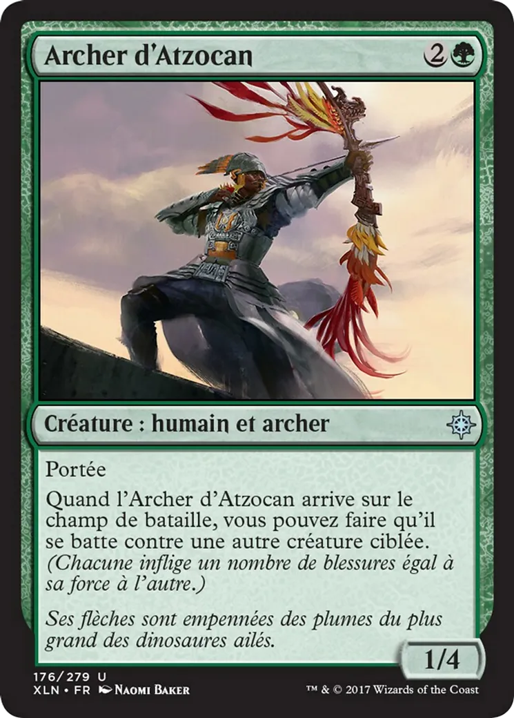 Archer d'Atzocan — Ixalan — Magic: The Gathering