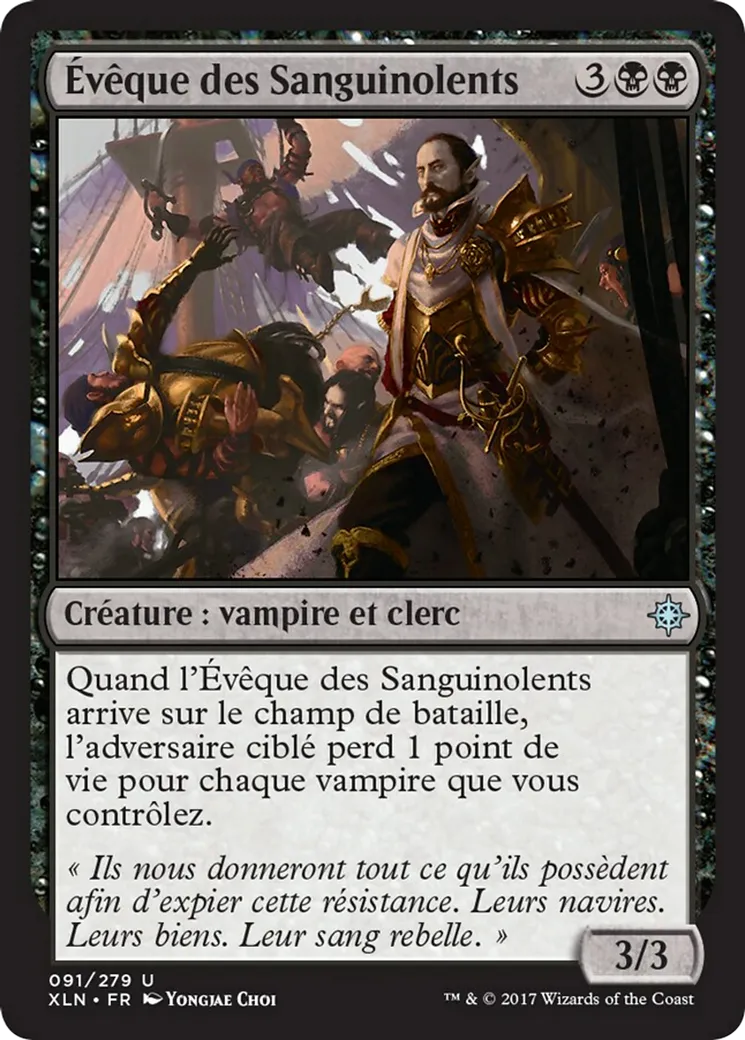 Évêque des Sanguinolents — Ixalan — Magic: The Gathering