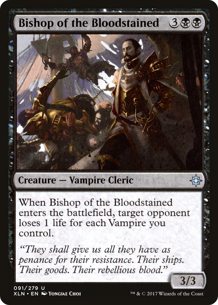 Évêque des Sanguinolents — Ixalan — Magic: The Gathering