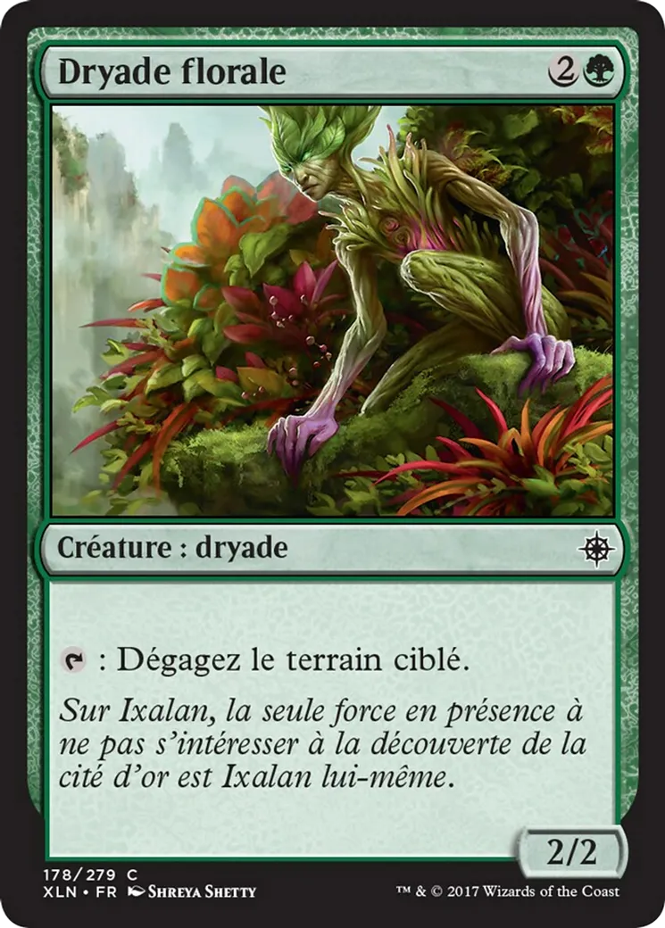 Dryade florale — Ixalan — Magic: The Gathering