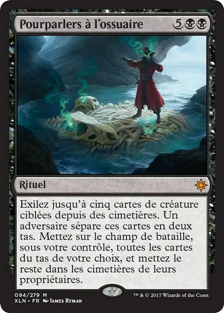 Pourparlers à l'ossuaire — Ixalan — Magic: The Gathering