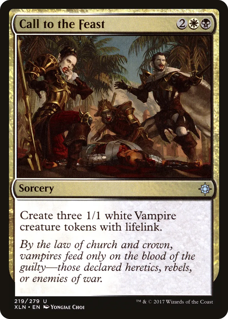 Appel au festin — Ixalan — Magic: The Gathering
